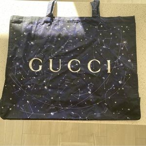 Gucci large tote/dust bag